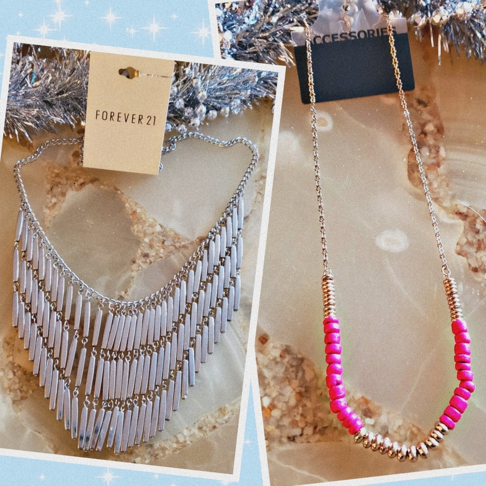 Necklace lot Forever 21